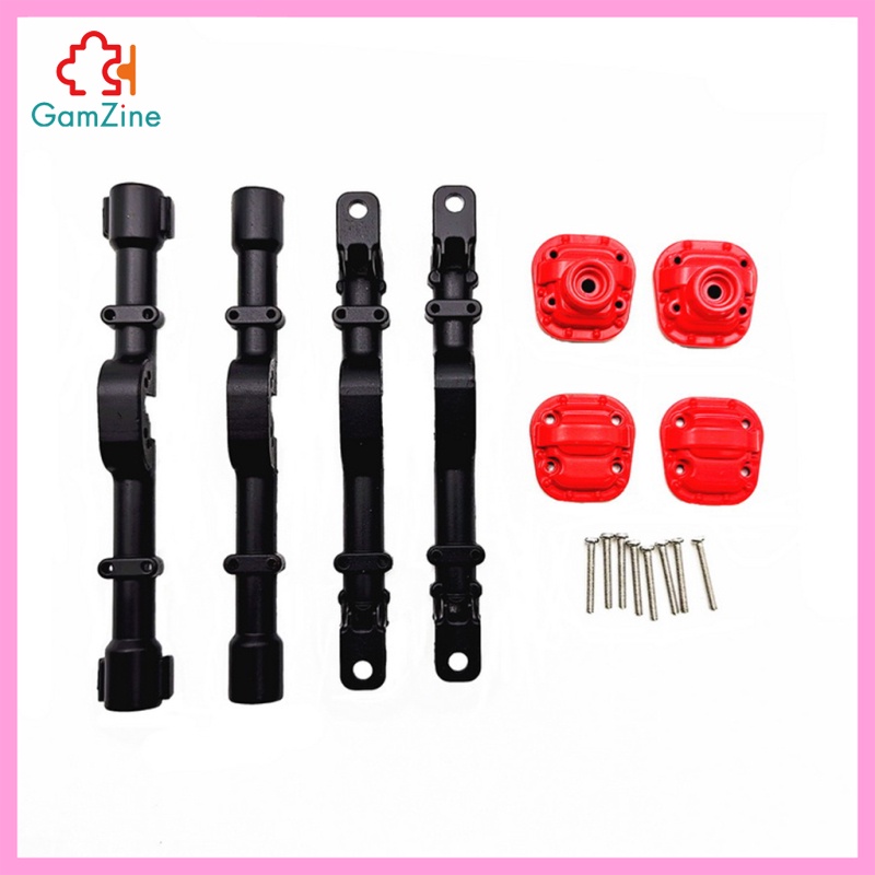 GamZine CNC Machined Aluminium Metal Front & Rear Upgrades Parts Accessories for D90 D91 D96 D99S MN90 MN90K MN91K MN45 MN45K MN96 MN99 1/12 RC Crawler Car