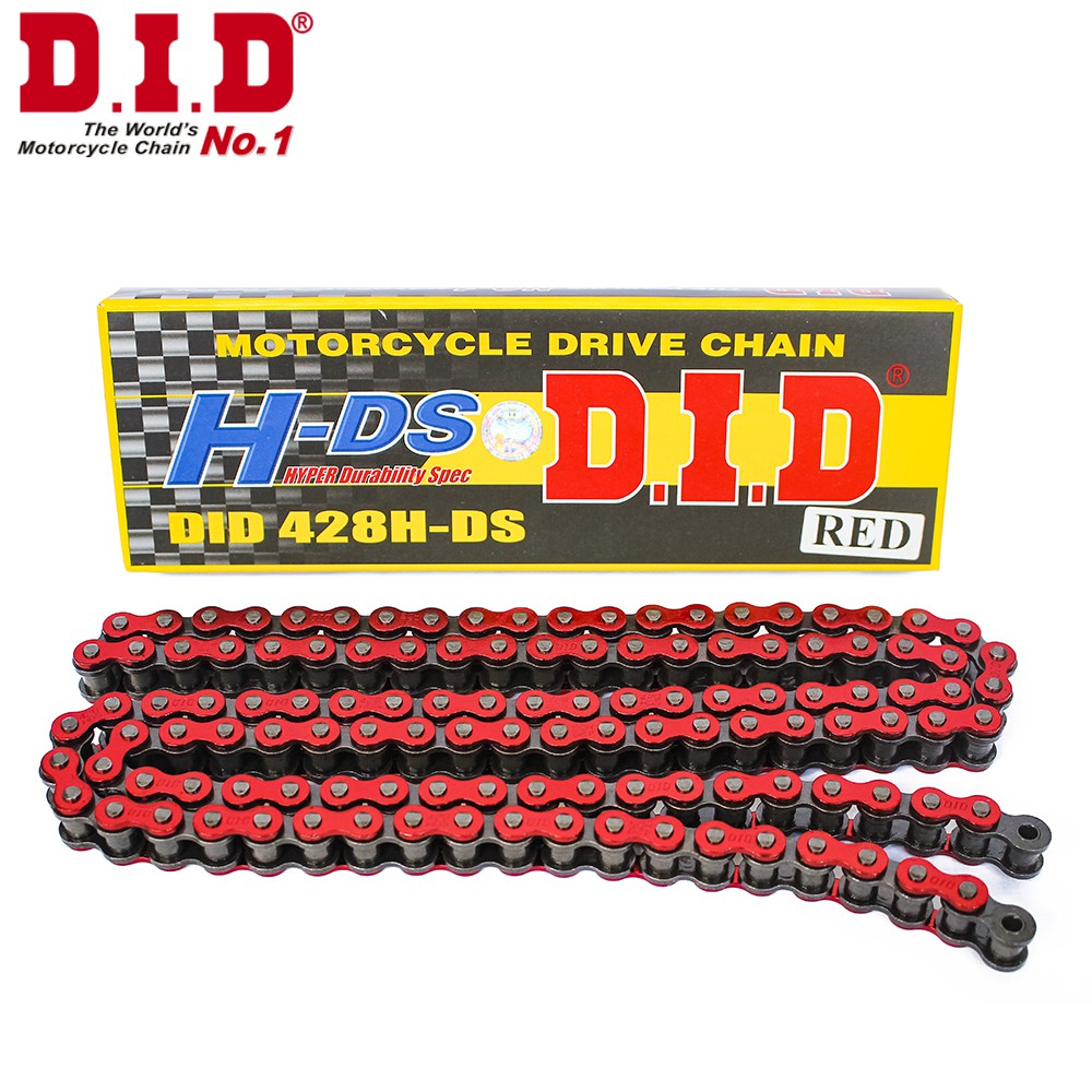 Sên DID xe Winner X/150, Exciter 135/150, Sonic, Raider, Satria 428HDS-122RB Metalic Red