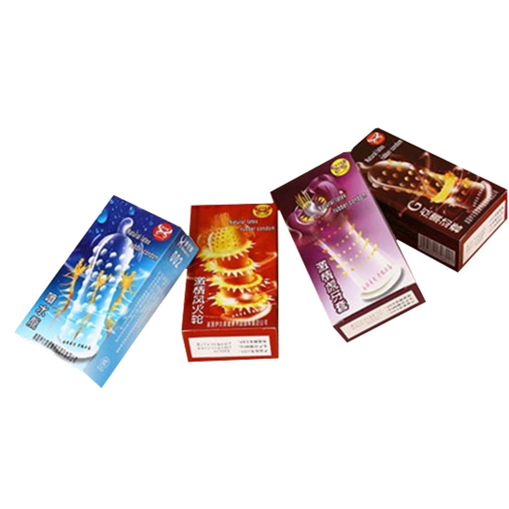 Bao cao su gai Super Gold, hộp 2 cáiCAO CẤP