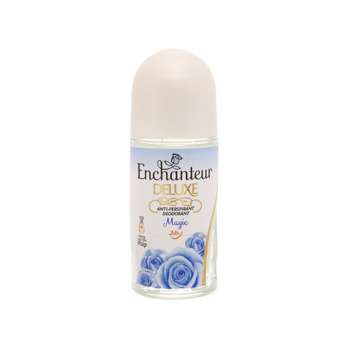 Lăn khử mùi hương nước hoa  tươi Enchanteur 50ml ( nước trong)