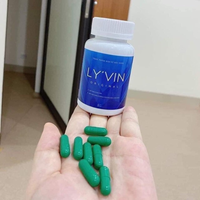 Viên uống thảo mọc LY’VIN cam kết giảm 3-8 kí sau 1 liệu trình ( hàng chính hãng )