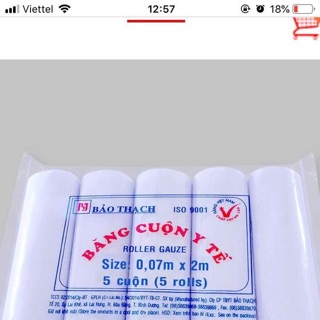 băng cuộn y tế Bảo Thạch (9.000/ 5 cuộn)