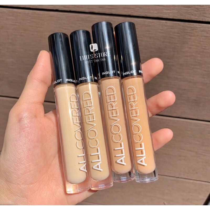 Che Khuyết Điểm Inglot All Covered Vùng Mắt