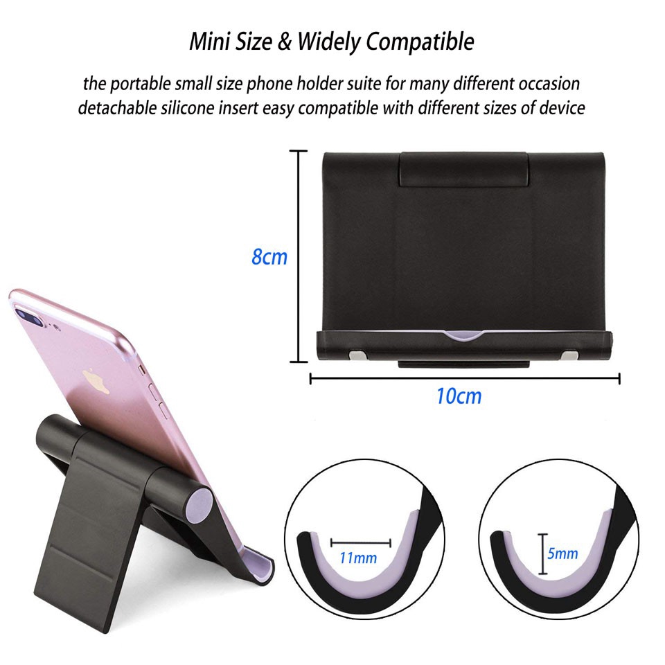 Giá Đỡ Điện Thoại Có Thể Gập Lại Tiện Dụng Cho Samsung Galaxy S20 Ultra Plus Ipad Iphone 11 Pro Max 8x7 6