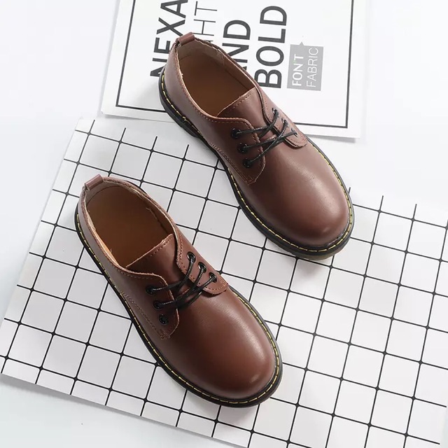 GDN55H1208 GIÀY OXFORD THỜI TRANG NỮ VINTAGE GIÀY DA ULZZANG CỔ ĐIỂN | BigBuy360 - bigbuy360.vn