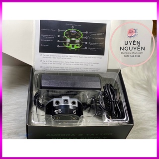 Nguồn máy xăm aurora 2/ nguồn aurora2 - dcpx eve