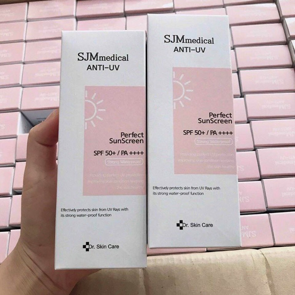 Kem chống nắng SJM Medical Anti UV Perfect SunScreen SPF50+/PA++++ QM Beauty