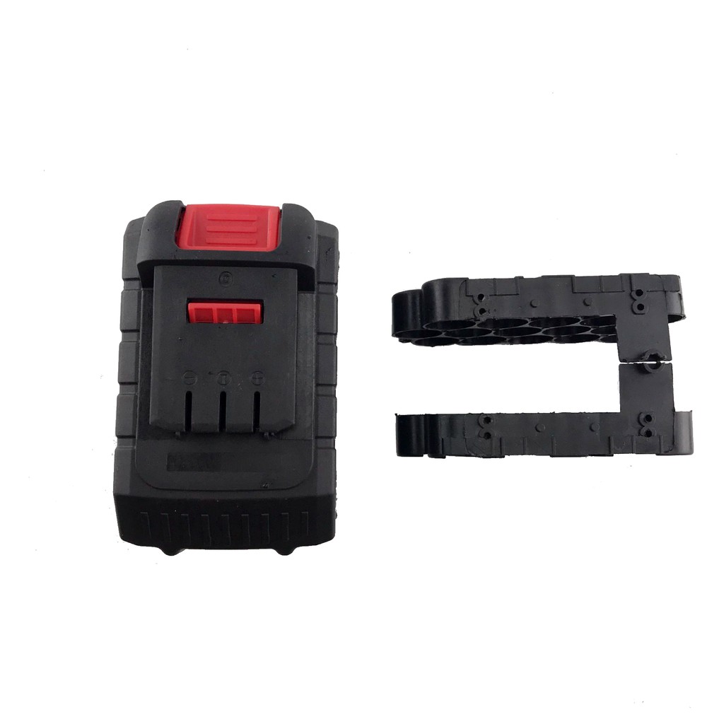 Vỏ pin 5s 2p 3p đóng pin 10 cell - 15 cell  18650 dùng cho máy khoan, máy bắt vít pin 3 khe