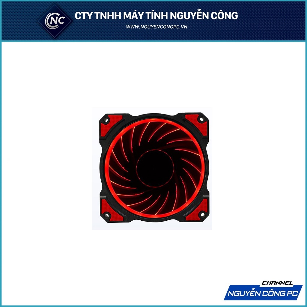 Quạt tản nhiệt Jonsbo FR101 PWM Red/White