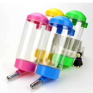 Bình nước treo chuồng loại 500ml - Bình bi gắn lồng cho chó mèo