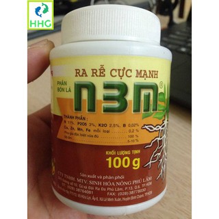 Phân Bón Lá N3M 100g Ra Rễ Cực Mạnh, Tiếp Sức Cây Trồng!