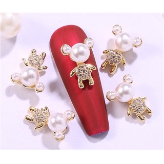 [ phụ kiện nail] Charm gấu, thỏ