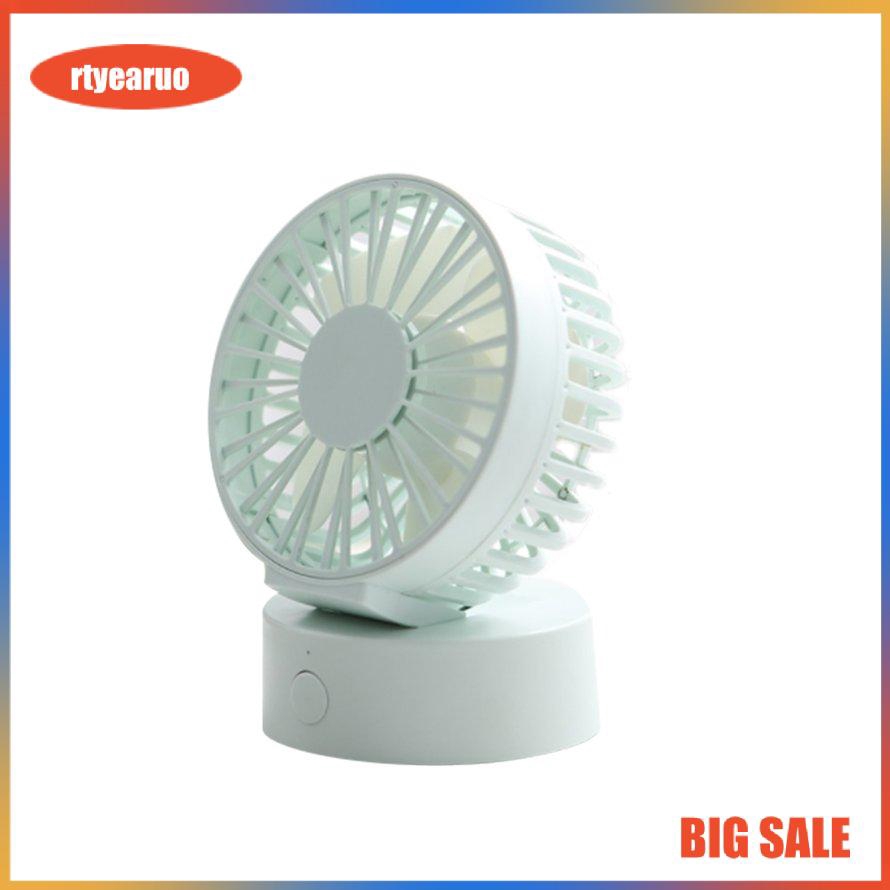 Quạt Sạc Usb 1200mah Để Bàn