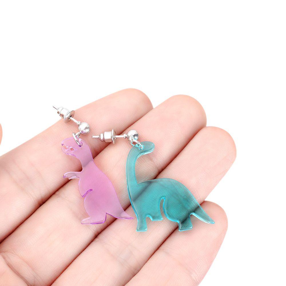 1 Khuyên Tai Acrylic Nhiều Màu Dễ Thương Dùng Làm Quà Tặng Sinh Nhật