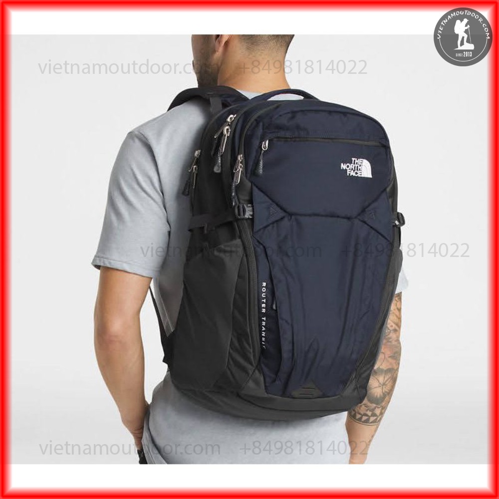 Balo nam The North Face chính hãng Router Transit 2018 -2023BẢO HÀNH TRỌN ĐỜI  Balo tnf đựng laptop 16 inch, chống sốc