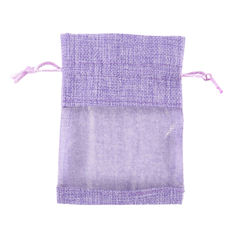 Bộ 50 Túi Dây Rút Chất Liệu Sợi Đay Tự Nhiên