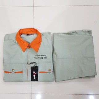 QUẦN ÁO BẢO HỘ LAO ĐỘNG TINBA 04