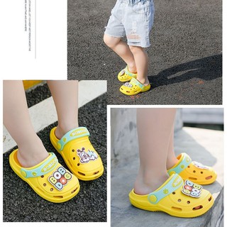 Dép crocs thiết kế đáng yêu thời trang đi biển cho trẻ em