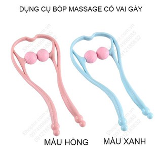 Cây MatXa đa năng Cổ Vai Gáy 2 Bi - Trị liệu nhức mỏi Vai cổ gáy, eo, đùi, bắp chân