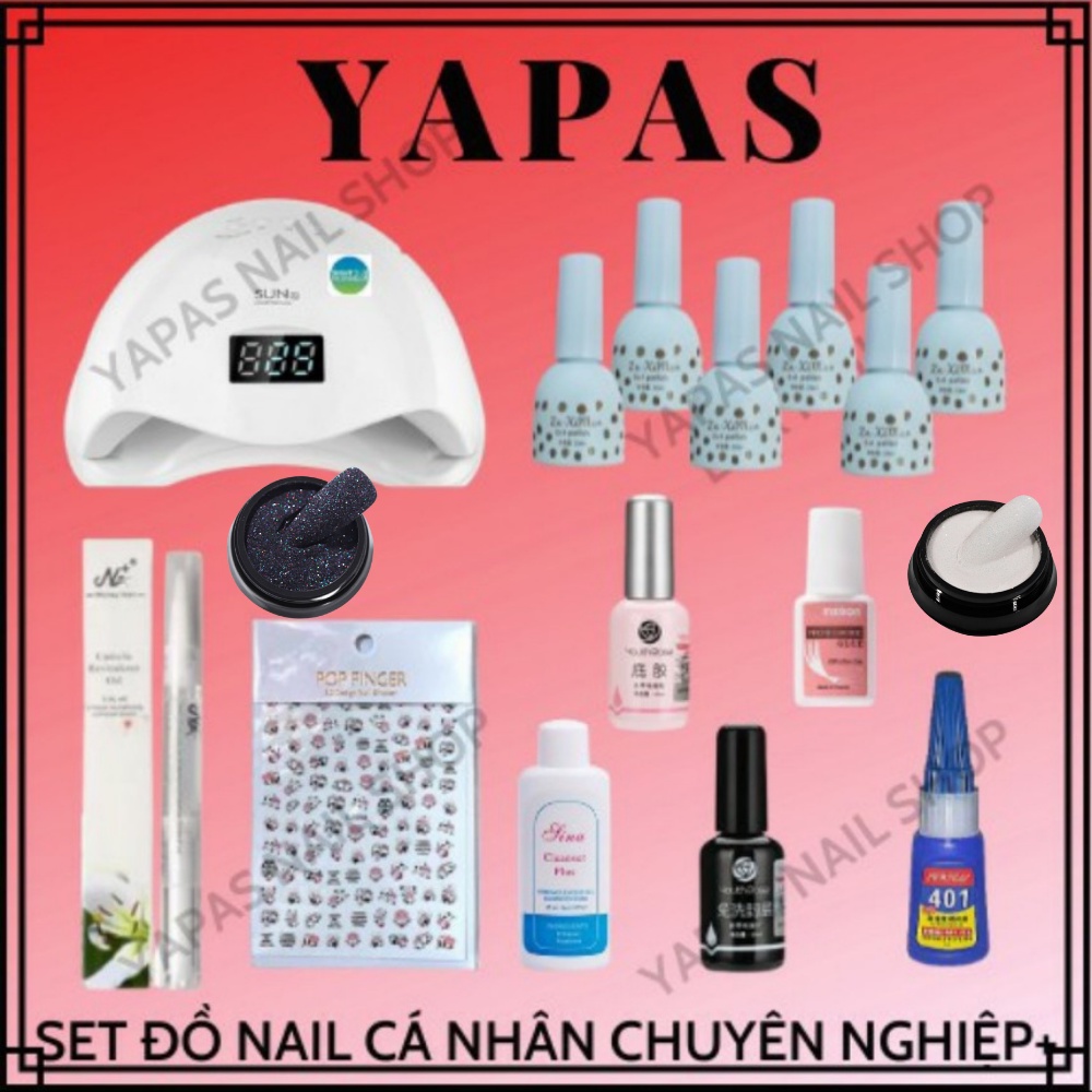 Combo set đồ học và làm nail từ cơ bản đến nâng cao chuyên nghiệp