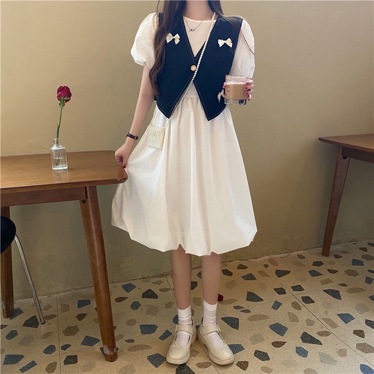 Set Đầm Nữ Phong Cách Vintage Thời Trang Cá Tính