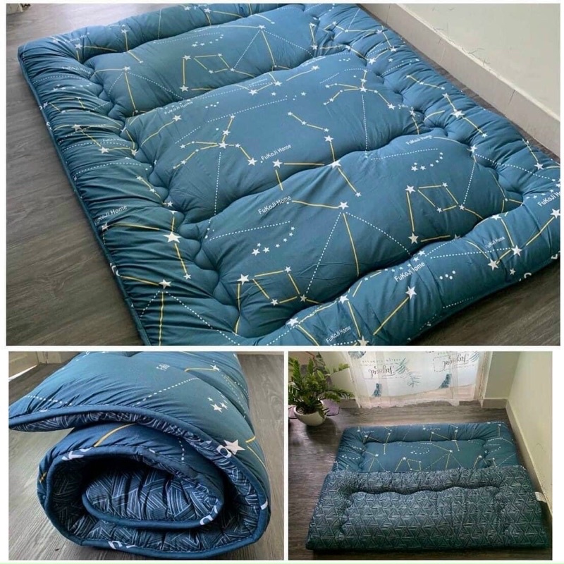 Nệm Topper, đệm bông trải sàn xuất Nhật, Đệm topper bông gòn xuất Nhật cao cấp , đủ kích thước