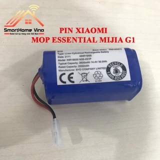 Pin robot hút bụi Xiaomi Mop Essential Mijia G1