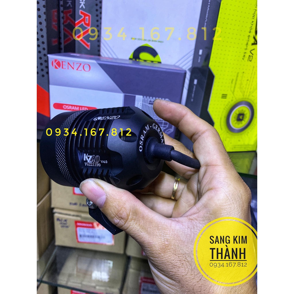 Đèn Kenzo Kz40 v4.0 Plus Led Osram Made In Gemany