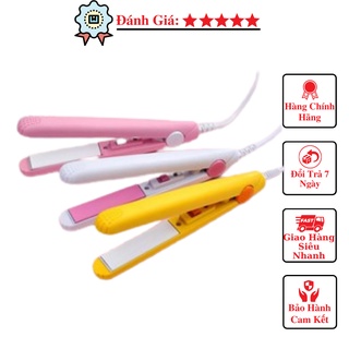 Máy uốn duỗi tóc 2 trong 1 đa năng, uốn duỗi kẹp tóc mini 9639 - Là tóc mini tạo kiểu dễ dàng - Máy tạo kiểu tóc