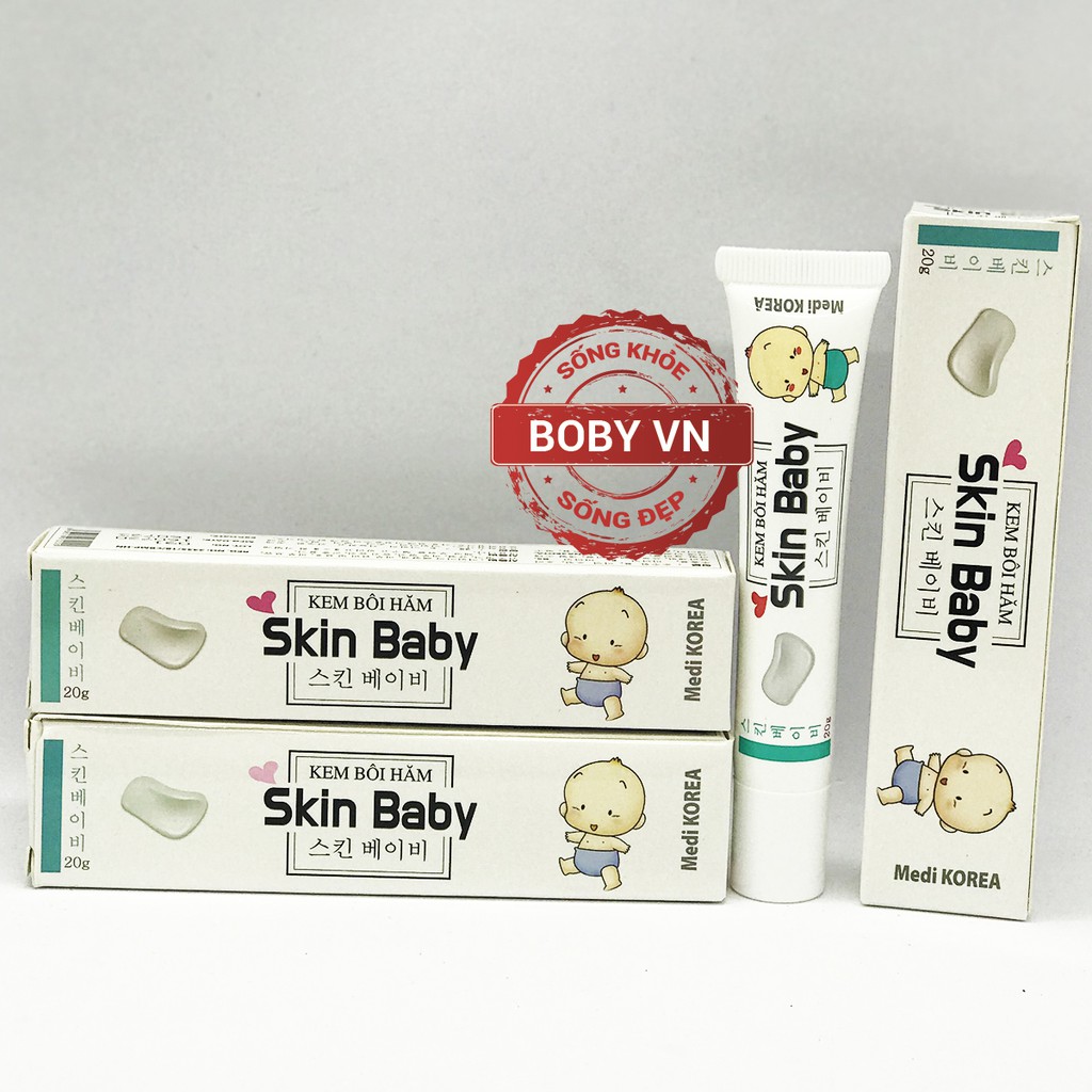 Kem bôi hăm da cho bé Skin Baby chống hăm ở trẻ em