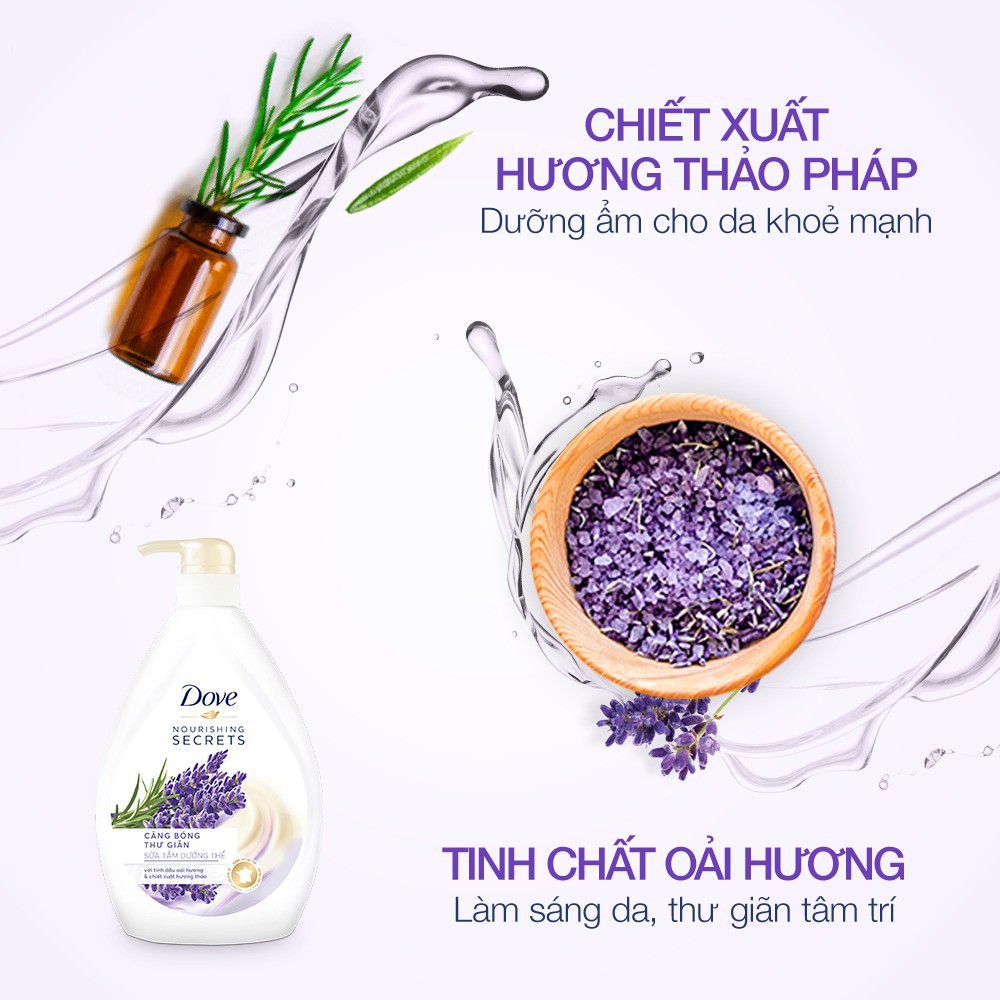 Combo 2 chai sữa tắm dưỡng thể Dove 530gr/chai | BigBuy360 - bigbuy360.vn