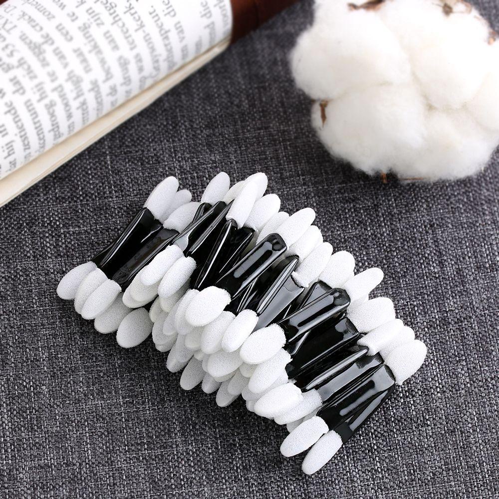 Bộ 50 Cọ Trang Điểm Phấn Mắt Hai Đầu Xốp Trang Điểm Chuyên Nghiệp