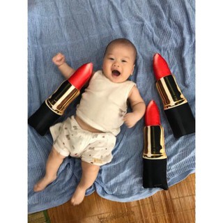 Gối 3D hình Thỏi son 40cm _gấu bông, gối ôm cho bé