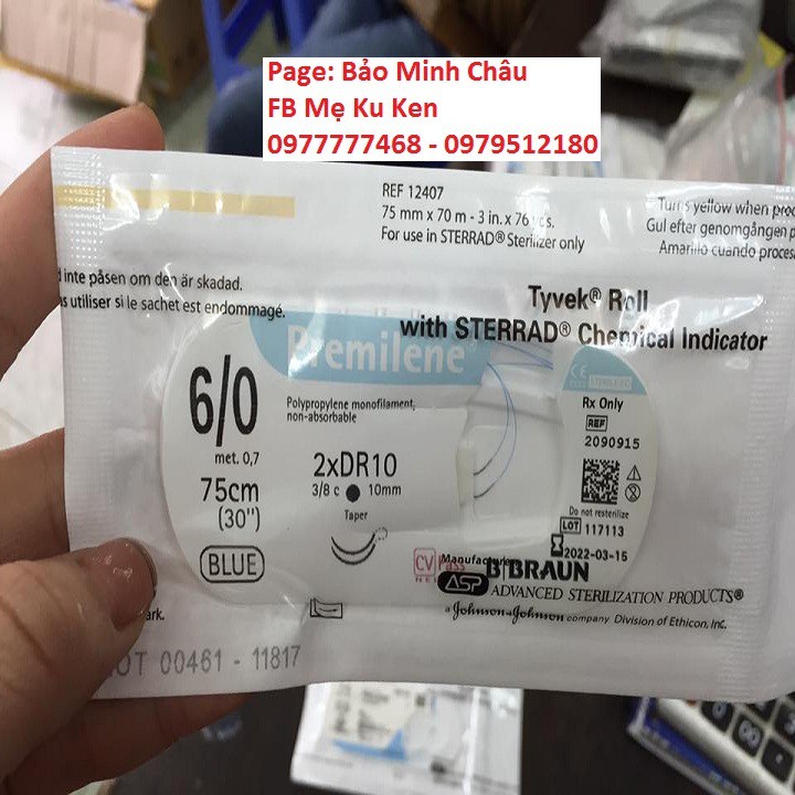 Chỉ Nhấn Mí số 6 & số 7 Premilene , Carelon , DemeTECH