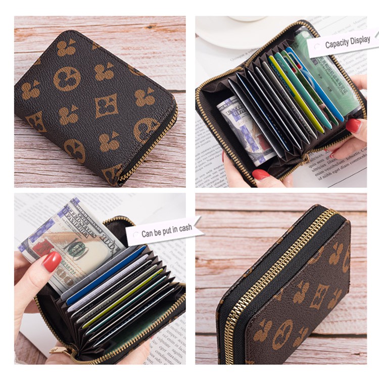 Ví Mini Đựng Thẻ Tiện Lợi Thời Trang Cho Nam Nữ