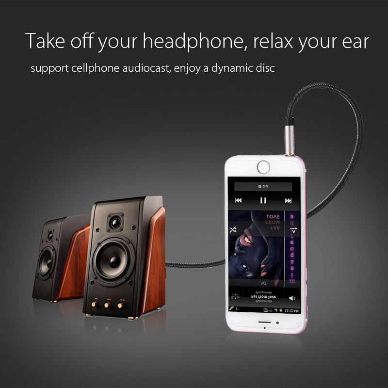 Cáp Chia Audio 3.5mm Ra 2 Đầu Hoa Sen UGREEN AV135 Chính Hãng
