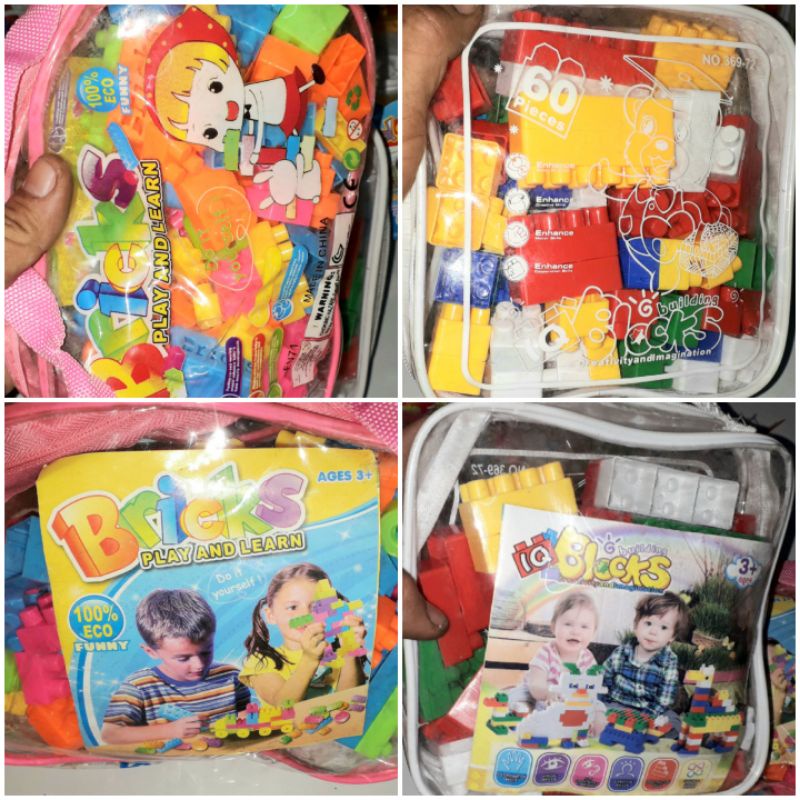 Một bộ giỏ ráp đa năng bằng nhựa có nhiều chi tiết