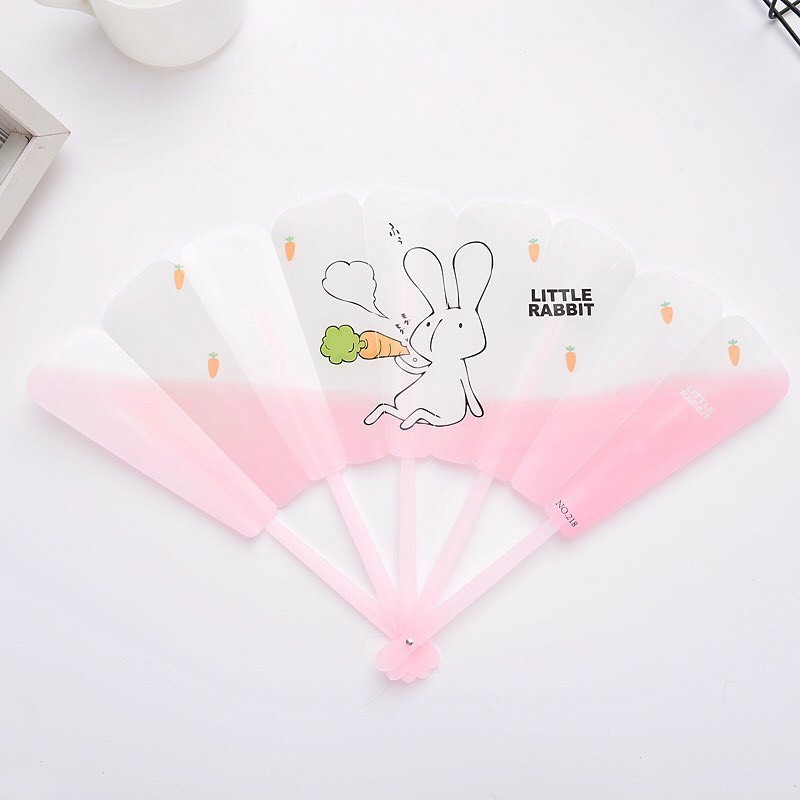 Quạt nhựa cầm tay dễ thương nhiều hình P0271