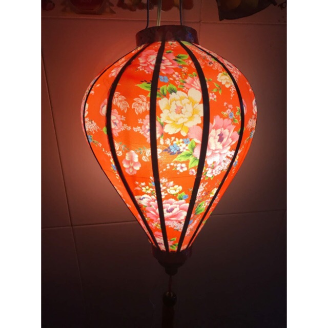 Lồng Đèn Hội An- Vải Hoa 35