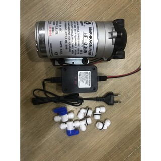 Bộ combo bơ 8369 adapter, van xả tay dây 6, 4 co bơm dây 6