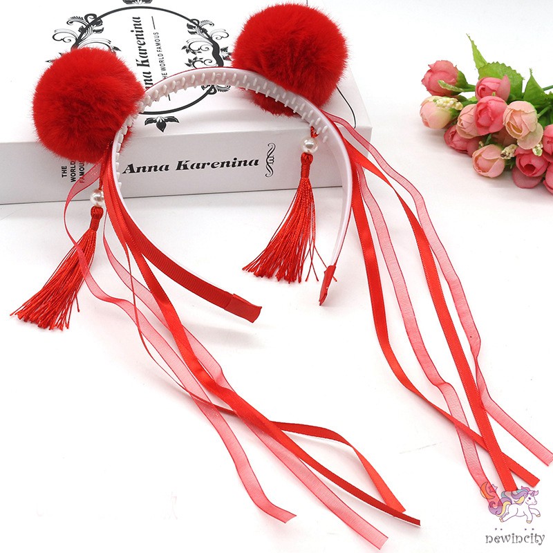 Cài tóc kiểu cách mới lạ từ Trung Quốc đại lục vải satin