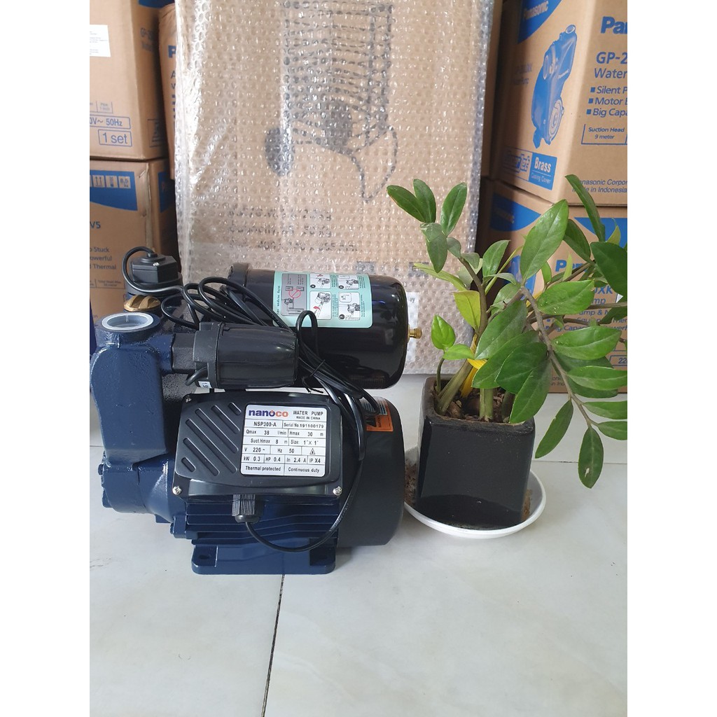 Máy bơm nước nóng tăng áp điện tử Nanoco NSP400-A