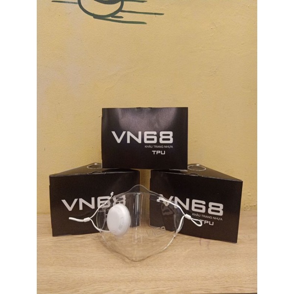 Khẩu trang Nhựa Trong Suốt nhựa dẻo Y Tế TPU VN68#XC99 | BigBuy360 - bigbuy360.vn