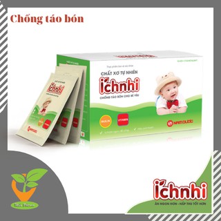 Chất xơ tự nhiên Ích Nhi Nam Dược (Hộp 20 gói) - Bé hết táo bón