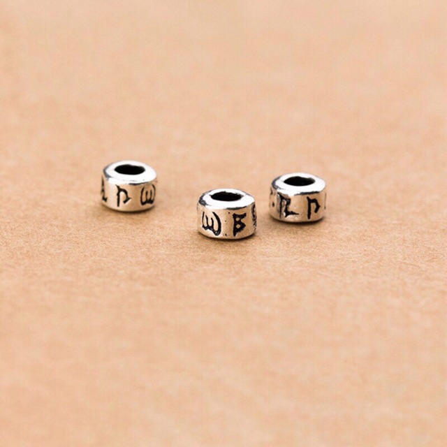 [S925] Charm chặn bạc lục chú - MH232