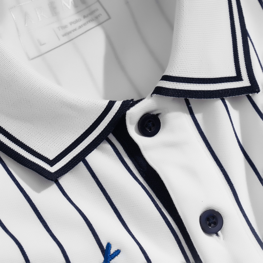 Áo Polo nam phối dọc GUARDIAN vải cá sấu Cotton, chuẩn form, thiết kế theo phong cách sang trọng lịch lãm AREMI APL0004 | BigBuy360 - bigbuy360.vn