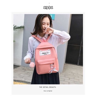 Balo Thời Trang Set 4 Món Đan TULEQI PIJU