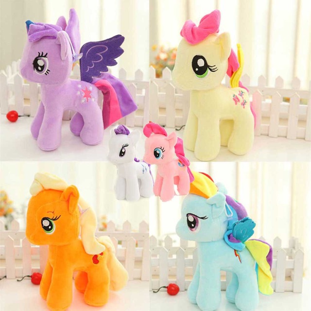 NGỰA PONY NHỒI BÔNG (35cm)