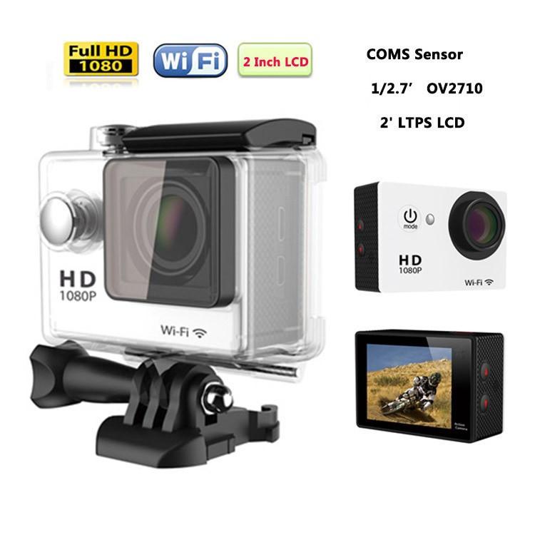 Camera Hành Trình Thể Thao W4 1080p Full Hd Dv Wifi 2 Inch + Điều Khiển Từ Xa