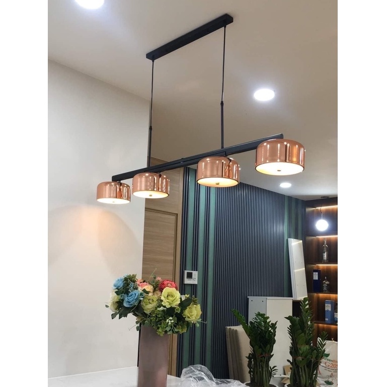 Đèn chùm thả MONSKY LASIHUM 4 bóng - 10 bóng cao cấp sang trọng
